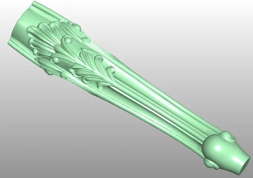 

3D model STL format file for cnc router engraving furniture sofa cabinet chair leg pattern Artcam 787