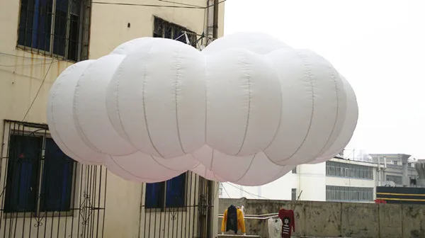 Бесплатная доставка диаметр 3 м Надувное освещение облако на Рождество|cloud|cloud light