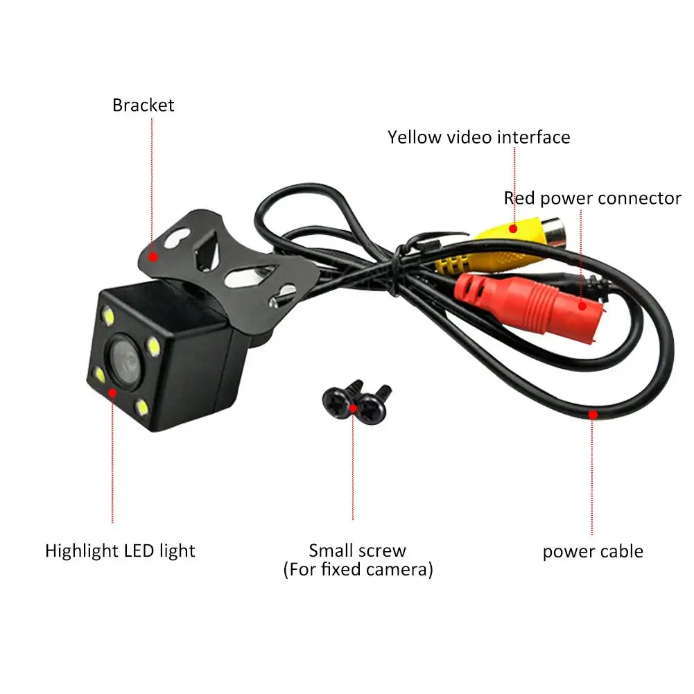 Автомобильные аксессуары Автомобильный дисплей заднего вида 4 3 дюйма складной с