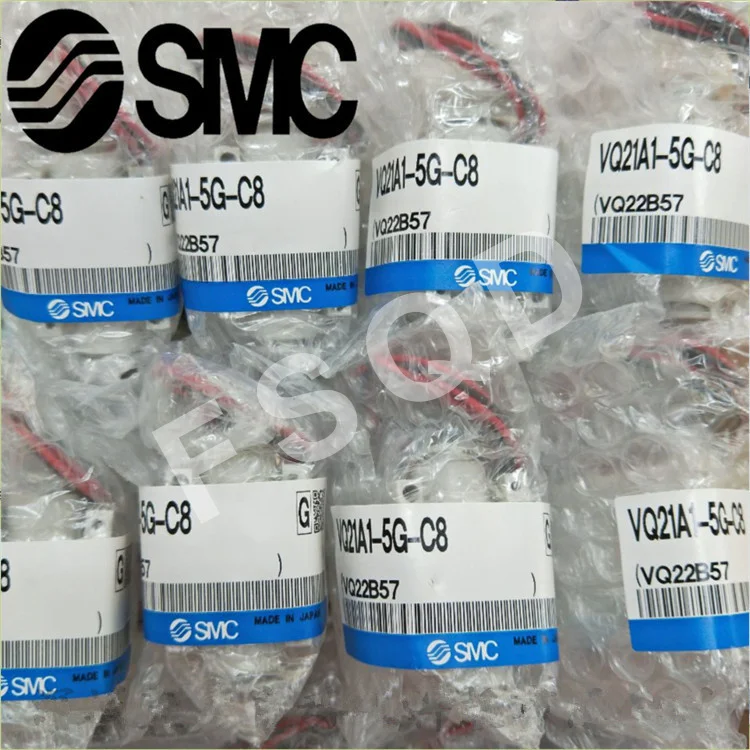 SMC электромагнитный пневматический клапан детали VQ21A1-5G-C6 VQ21A1-5G-C8 VQ31A1-5G-C10 VQ21A1-5G-C6-F VQ21A1-5Y-C8-F