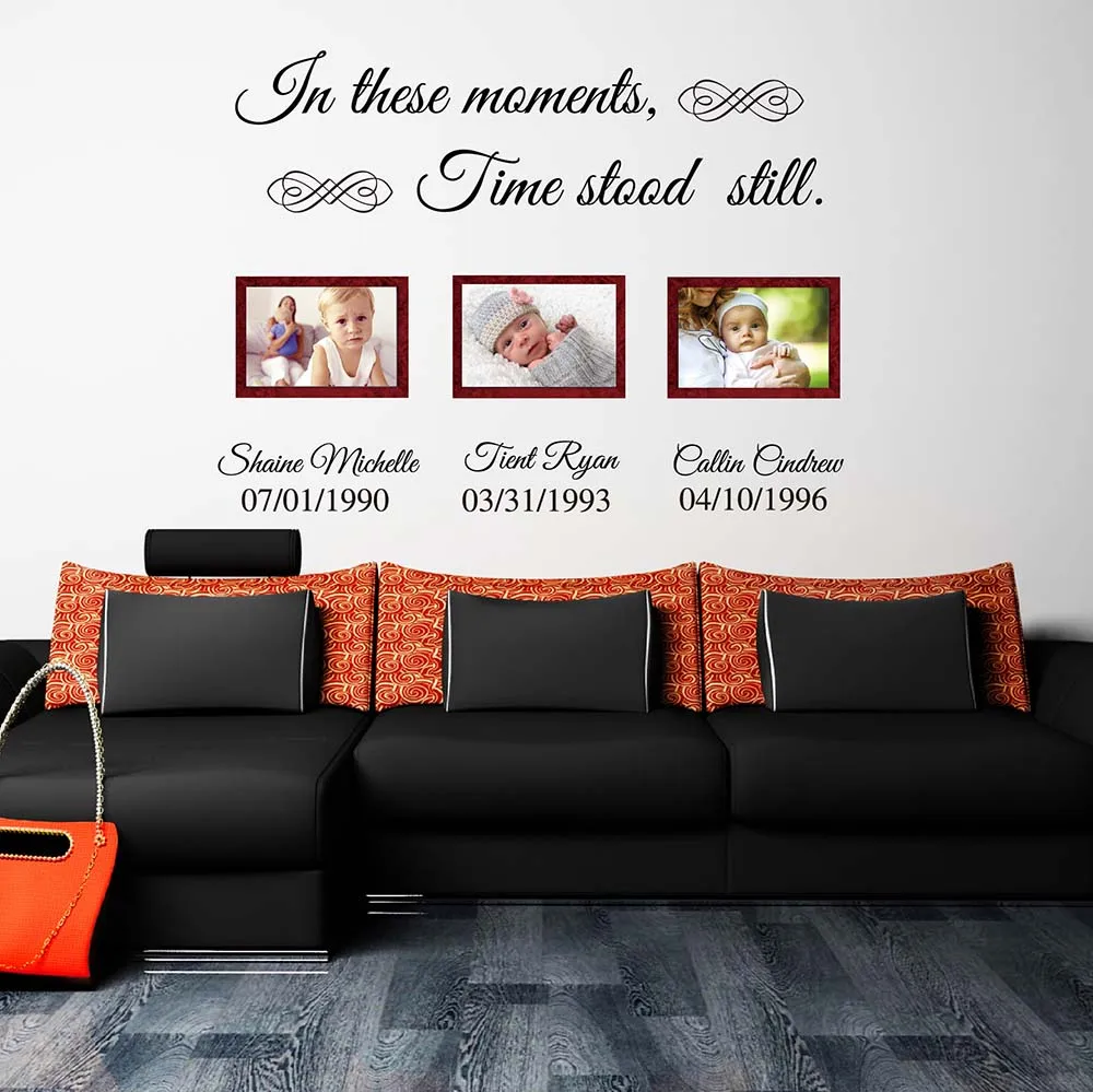 Настенные наклейки на стену в эти времена под заказ 603C|name wall stickers|wall stickerwall sticker name