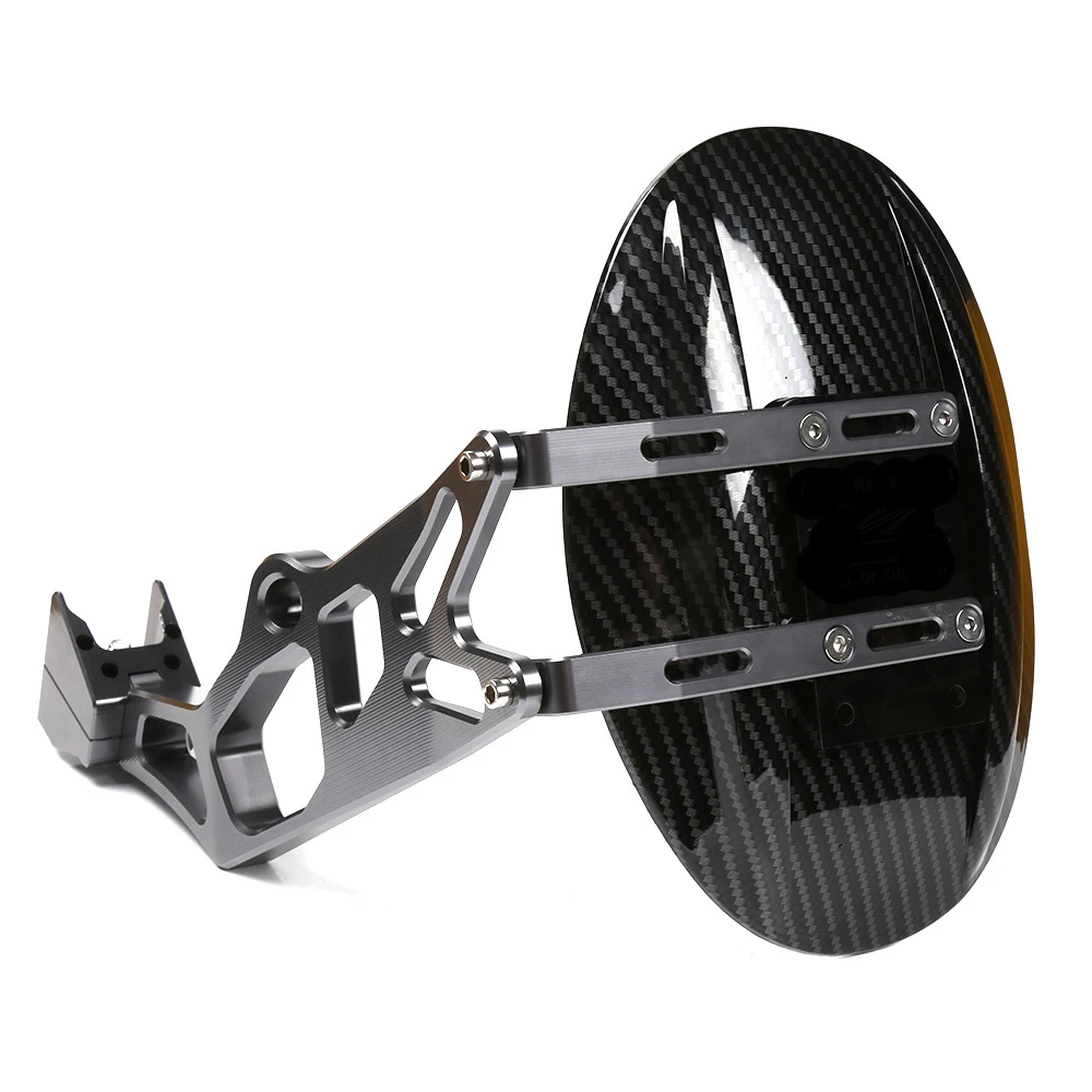 CNC алюминиевое углеродное волокно заднее крыло мотоцикла для Kawasaki Z1000 2010 2011 2012 2013