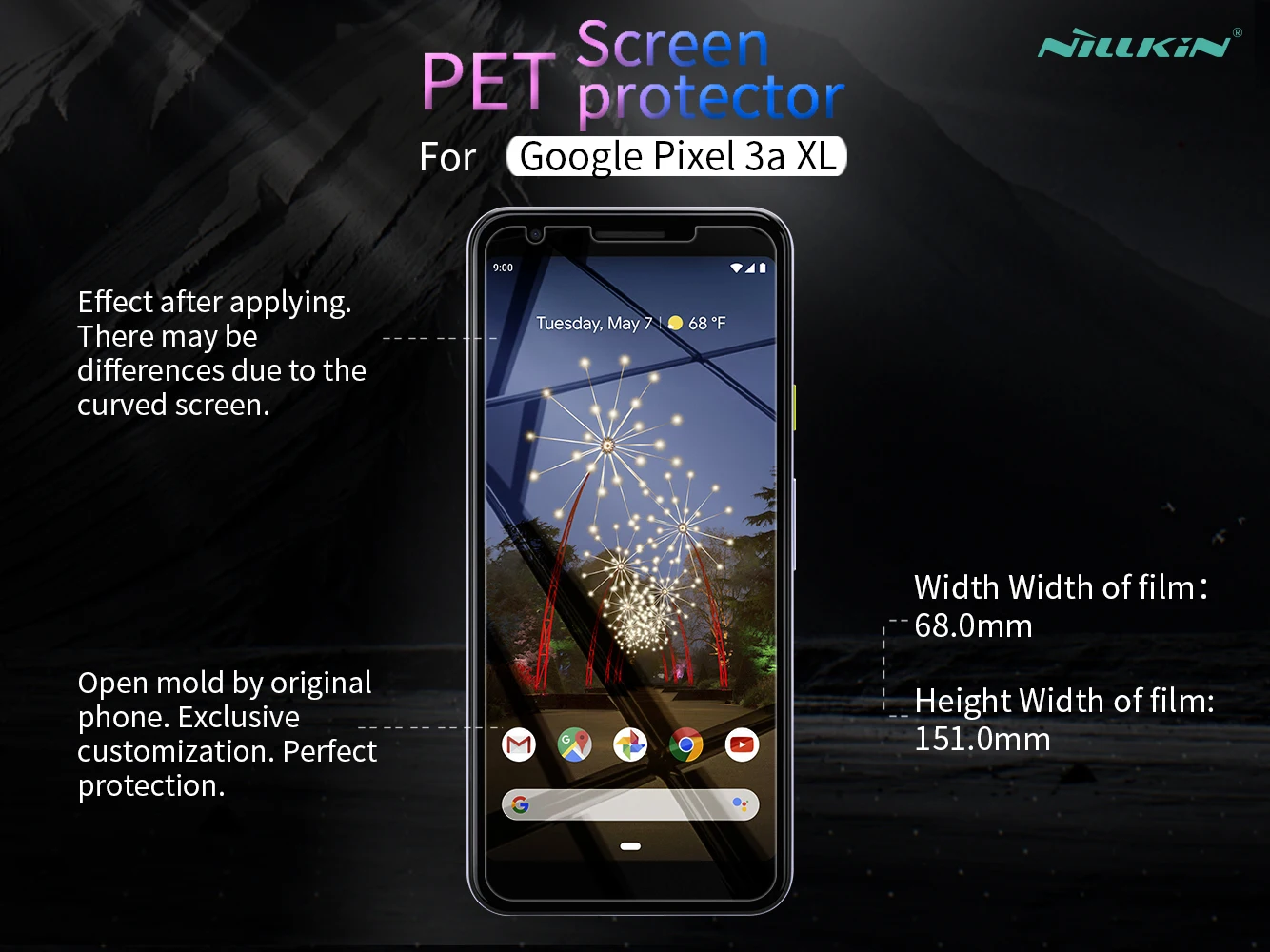 2 шт для Google Pixel 3a защита экрана размера XL NILLKIN Crystal супер прозрачный матовый Защитная пленка для Google Pixel 3a XL