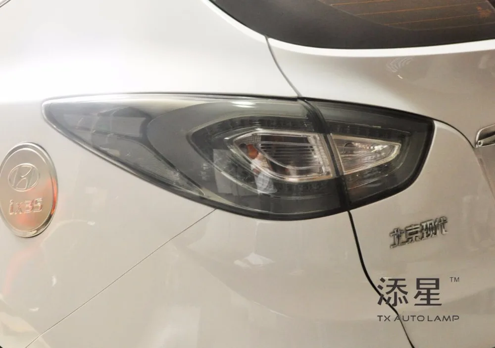Карбо задний фонарь для Hyundai ix35 хвост светильник s светодиодный сигнал DRL