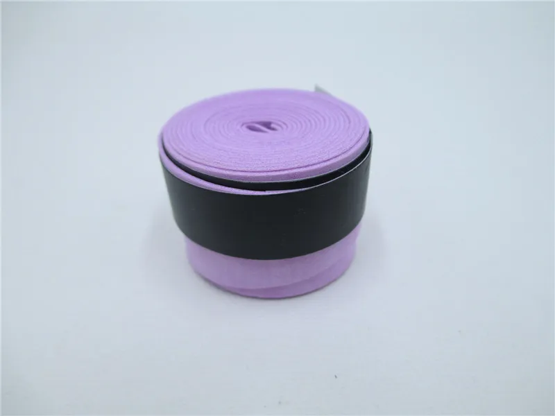 Light Purple Сухая Теннисная ракетка противоскользящая впитывающая пот обертывания краны ручки для бадминтона Вибрация ракетки овергрип спортивный напульсник L412OLE - Цвет: Light Purple