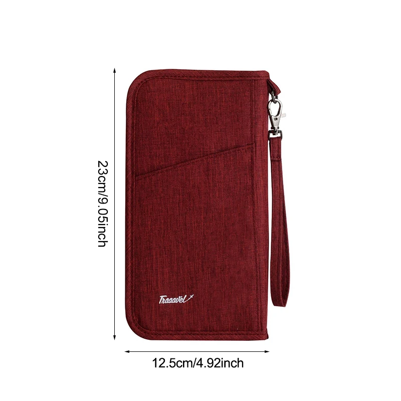 Женский Мужской Водонепроницаемый чехол для паспорта деловой кошелек визитница