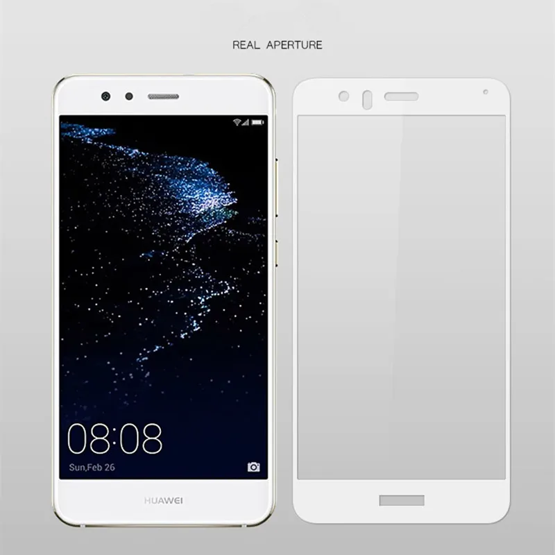 Xinchentech полное покрытие чехол для Huawei P10 Lite пленка из закаленного стекла 9 H