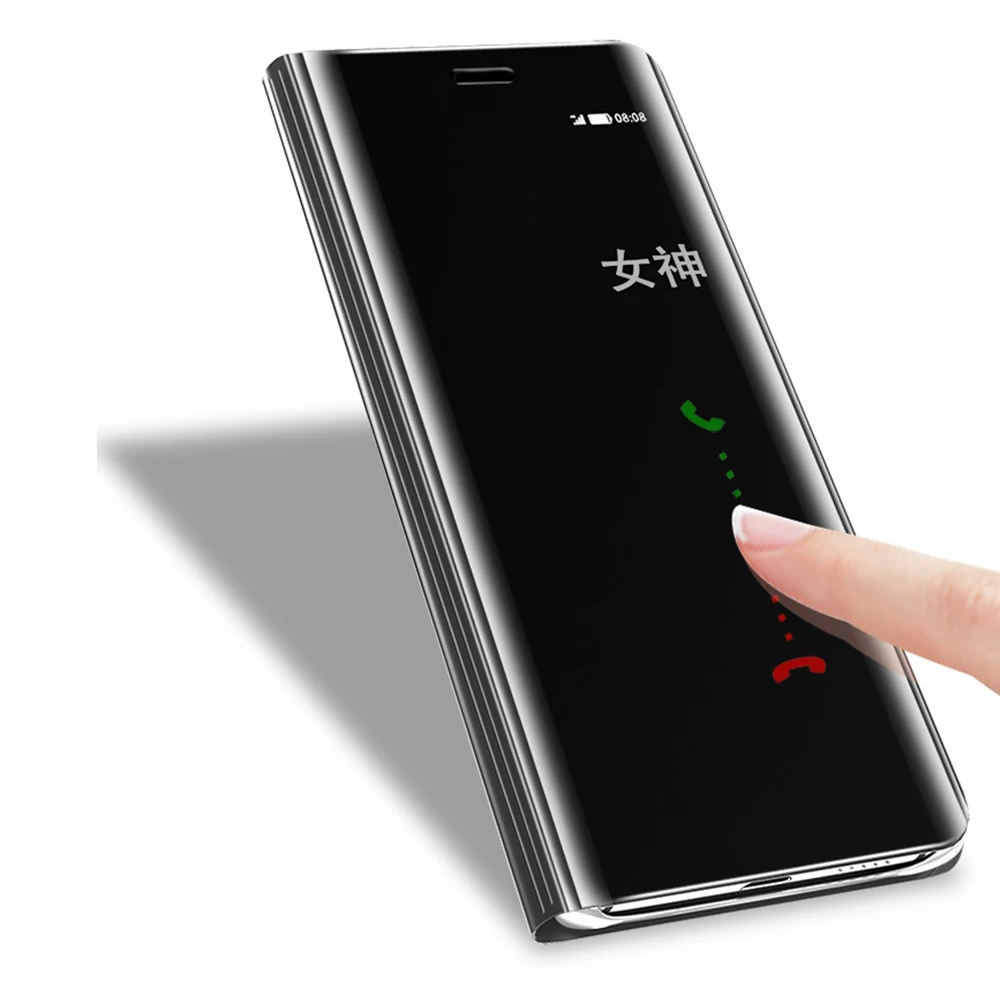 Умный Магнитный зеркальный флип чехол для huawei mate 20 Pro X 10 20X Lite mate10 mate20lite mate20pro mate20X