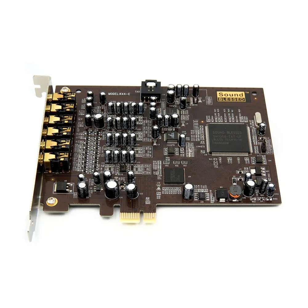 SB1550 7 1 KTV Blaster мульти интерфейс гарнитура микрофон ускоренное аудио пение PCI e