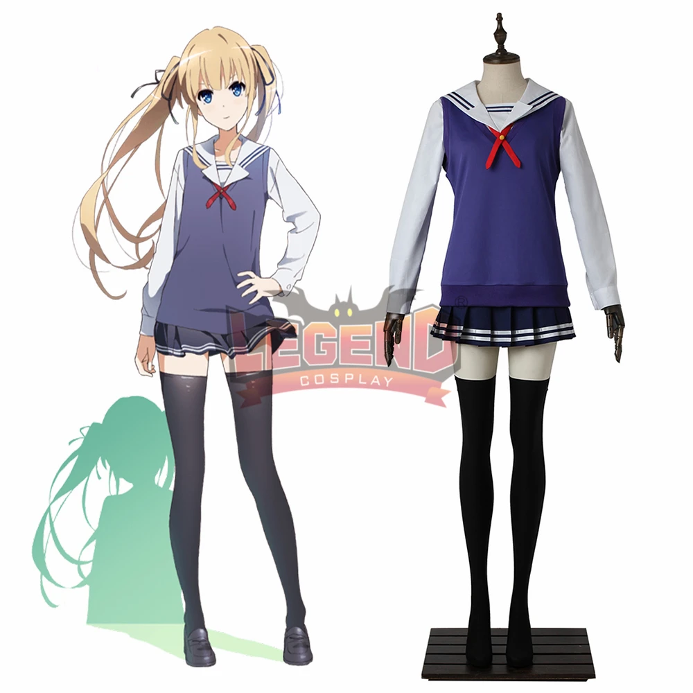 Костюм косплея Эрири Спенсер Савамуры в школьной форме Тойогасаки для тренировки обычной девушки стать героиней.