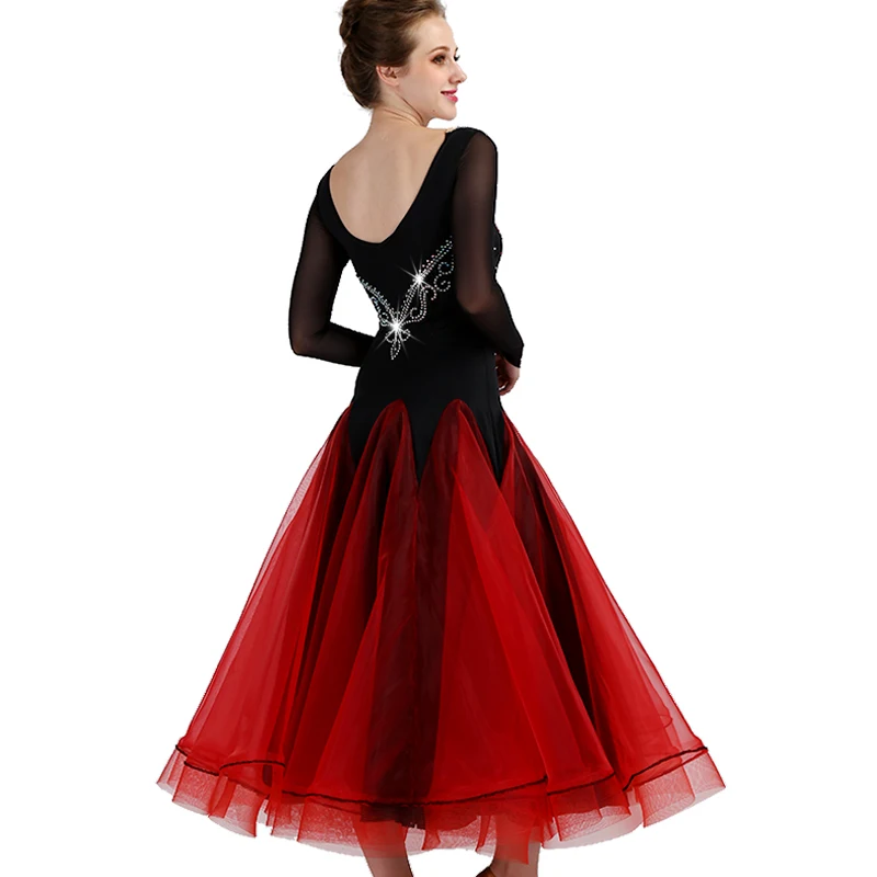 Стандартные Бальные платья для женщин 2020 новый стиль Flamenco танцевальный костюм