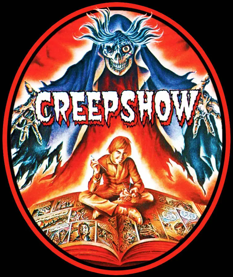 Классический французский постер для Creepshow от Стивена Кинга 80's футболка на