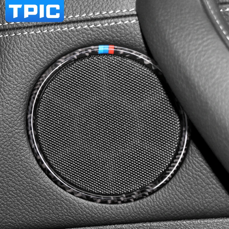 Декоративная круглая наклейка для двери автомобиля из углеродного волокна