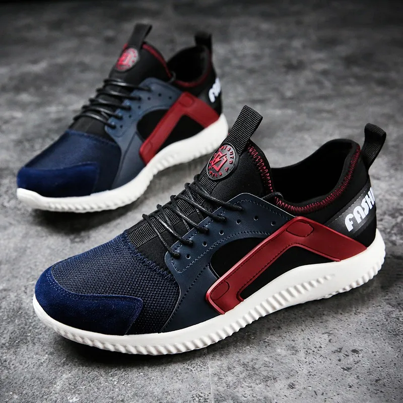 Prikol Street Design Fashion Trendy Mesh Knitted Men Shoes Sport Spring Summer Breathable Hombre Tennis Footwear Zapato | Спорт и