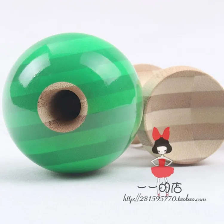 FEDEX IP IE Bamboo green kendama может разрушить Спорт на открытом воздухе для взрослых