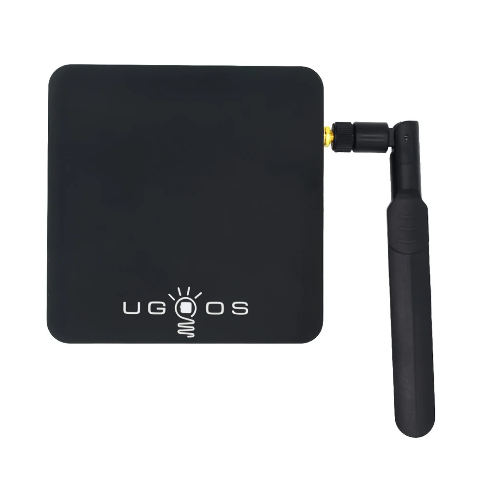 UGOOS AM3 Android tv Box 2 Гб ОЗУ 16 ПЗУ 7 1 Amlogic S912 Восьмиядерный Bluetooth 4G/5G Wi Fi 1000M LAN 4K HD