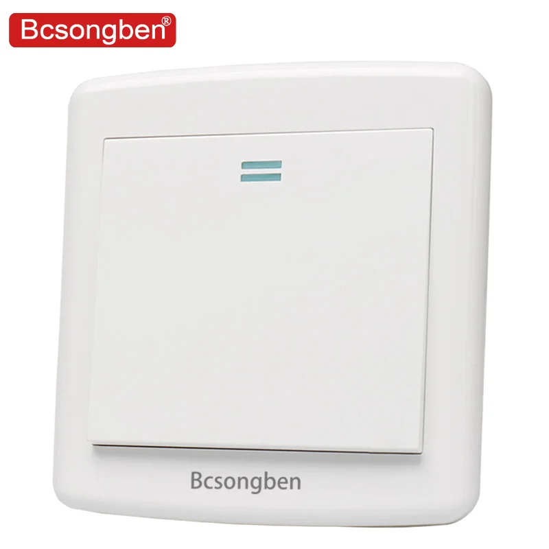 Настенный светильник Bcsongben Белый настенный 1 банда|Выключатели| |