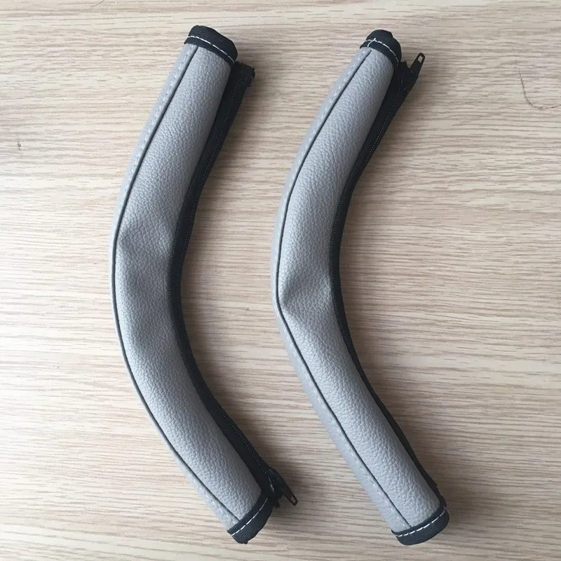 Подлокотник для детской коляски Cybex balios s push bar Pu защитный чехол Крышка 28x24x12 см ручка коляски Аксессуары для детской коляски - Цвет: Серый