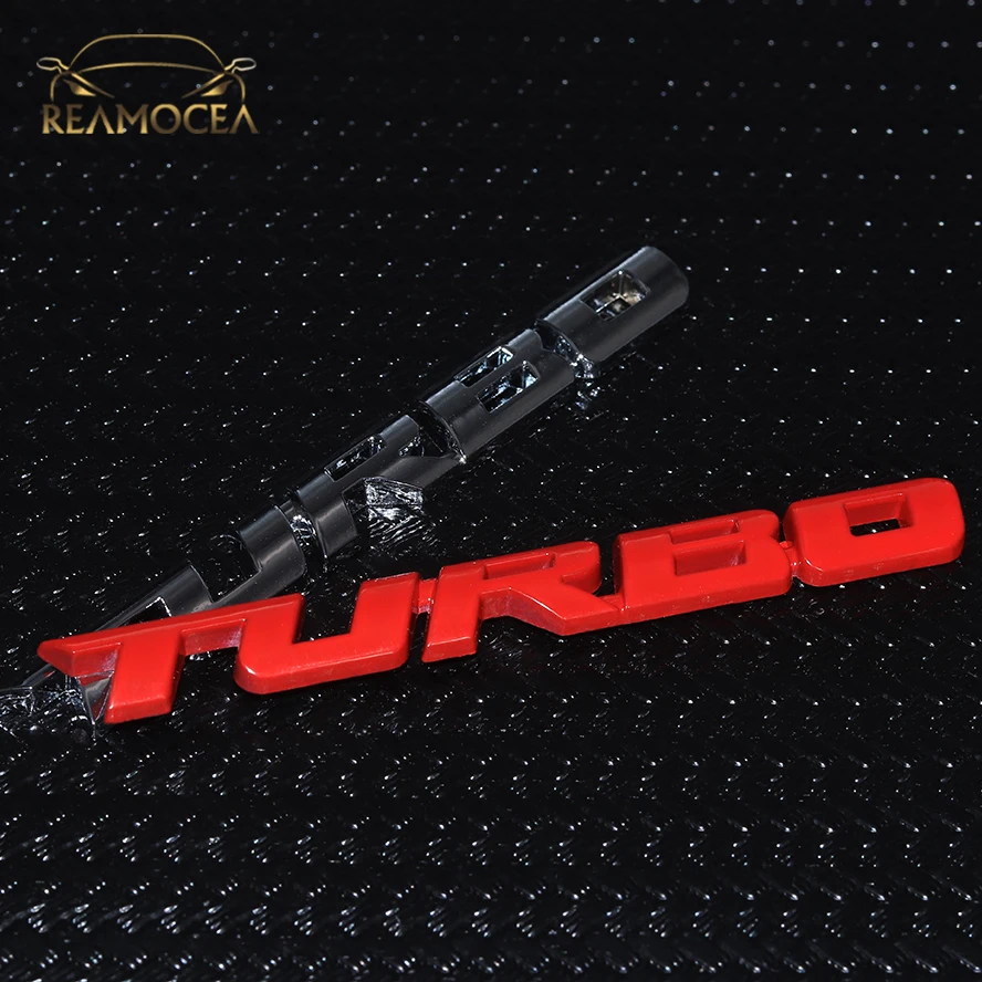 

Reamocea 3D TURBO Boost загрузка для универсального автомобильного капота брызговика заднего багажника табличка знака наклейка эмблема значок наклейка