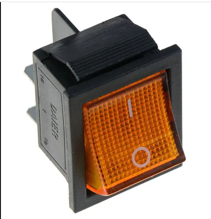 Большой переключатель вкл/выкл с подсветкой 5 шт. красный синий зеленый желтый 20 А