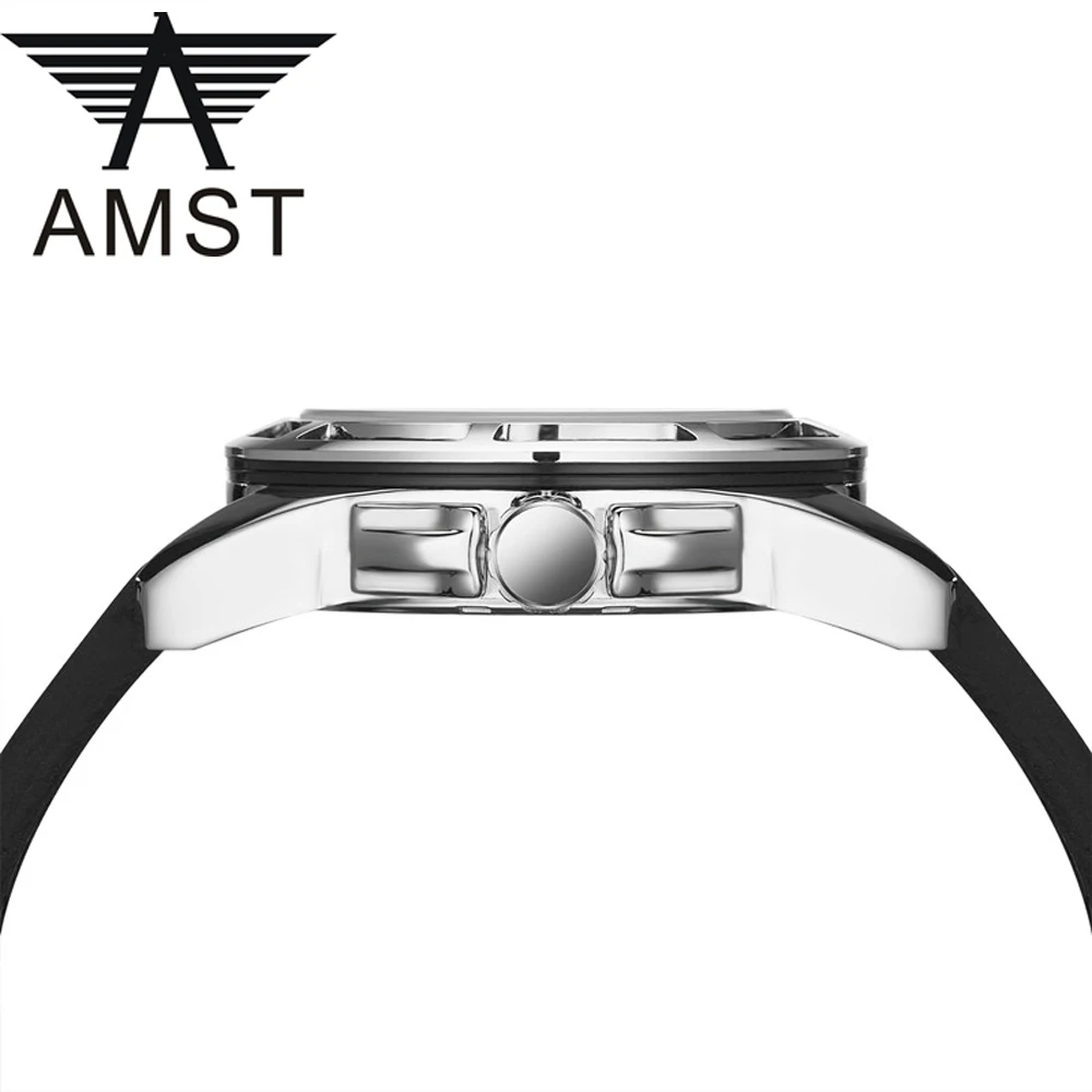 Amst брендовые модные часы мужские уличные водонепроницаемые спортивные