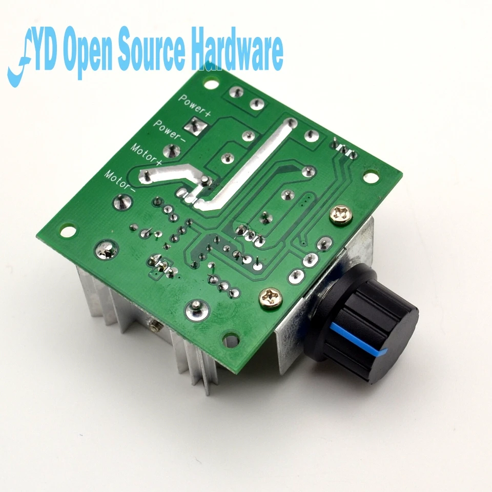 DC12V-40V регулятор скорости двигателя постоянного тока 13 кГц PWM контроллер 10A B100K