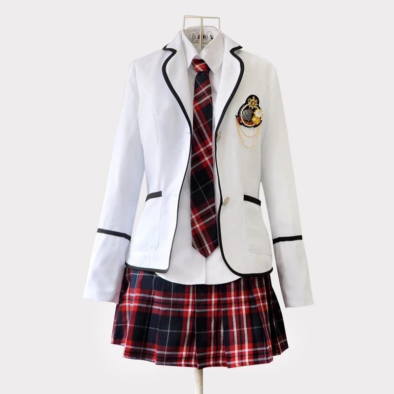 5 шт. униформа для школьниц с длинным рукавом | Тематическая одежда и