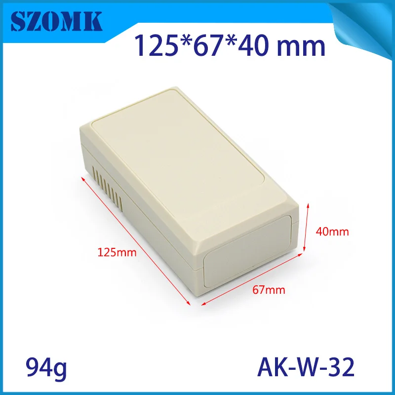 

plastic enclosure box for electronic project box 125*67*40 mm 4.9*2.6*1.6 inch electronics enclosures for pcb distribution box