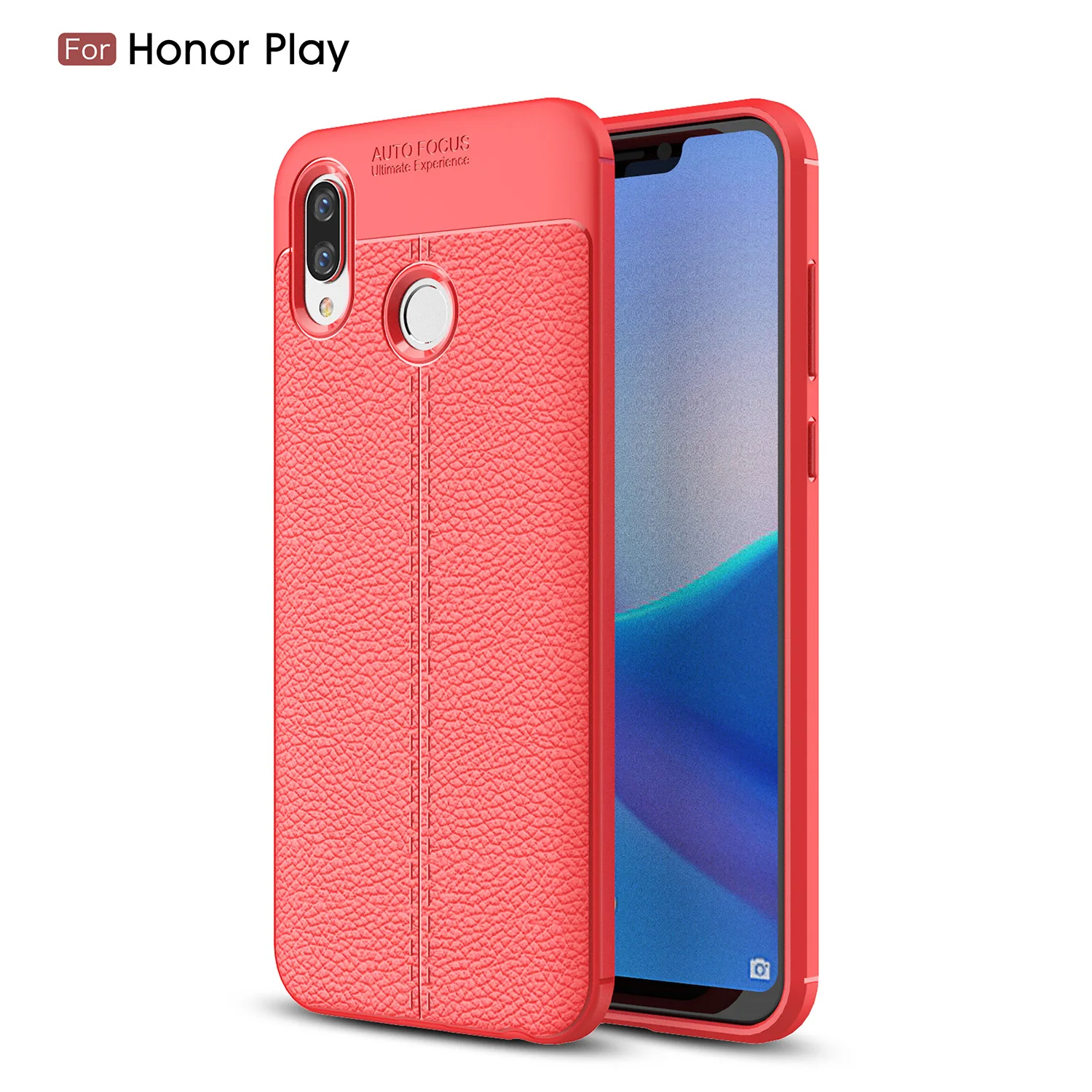Litchi текстура мягкая ТПУ защитный чехол для телефона huawei Honor Play |