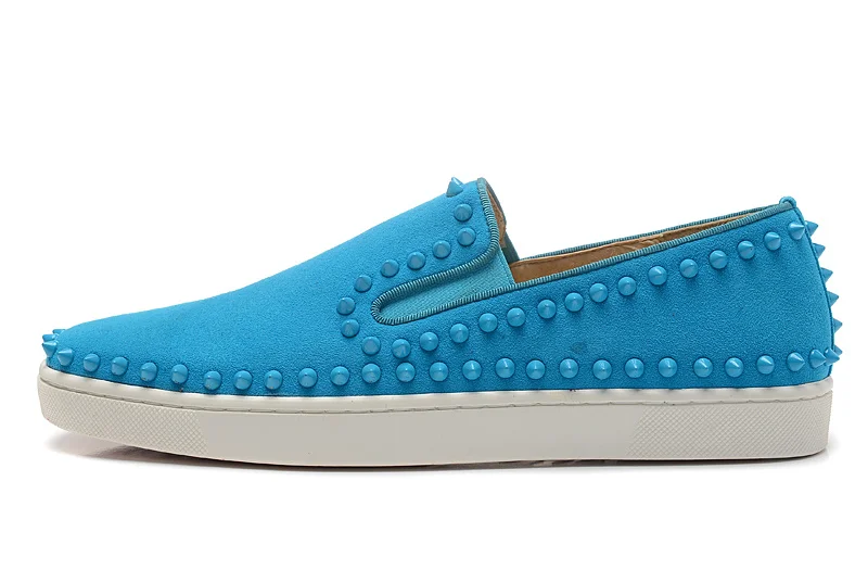 EU38-EU47 мужские парусиновые слипоны на плоской подошве с заклепками обувь шпильках