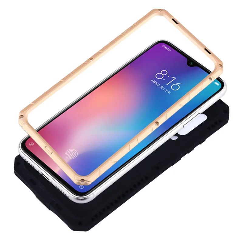 Чехол для Xiaomi Mi 9 Mi9 металлический корпус из авиационного алюминиевого сплава с