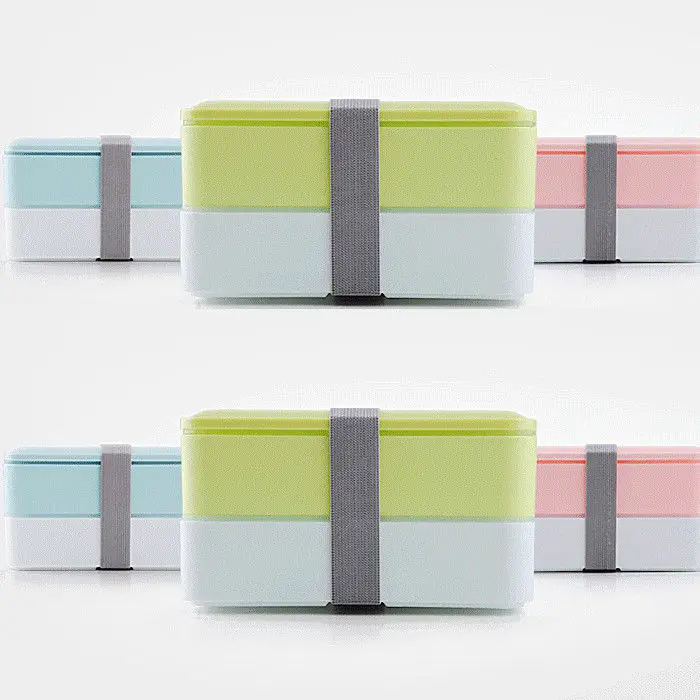 Новый студенческий взрослый портативный дорожный контейнер для еды Ланч бокс