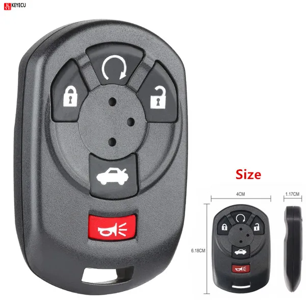 Новинка сменный пульт дистанционного запуска Keyecu бесключевой доступ чехол