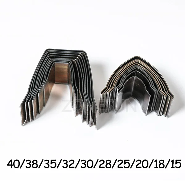 Both sizes ZONESUN DIY кожаный ремень для рукоделия плоский острый конец высечки формы набор ножей штамповки ручные инструменты острый гитарный ремень резак - Цвет: Both sizes