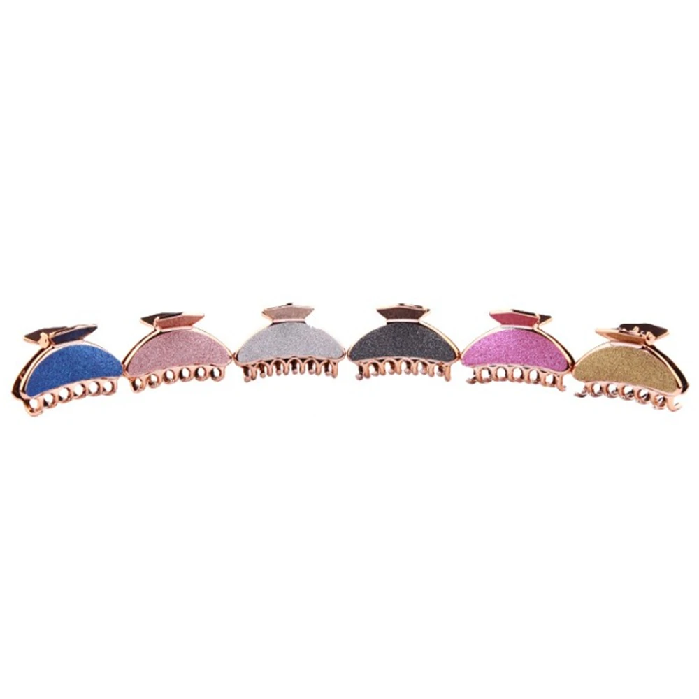 1 шт. новые модные блестящие Элегантные Красочные заколки для волос заколка краб