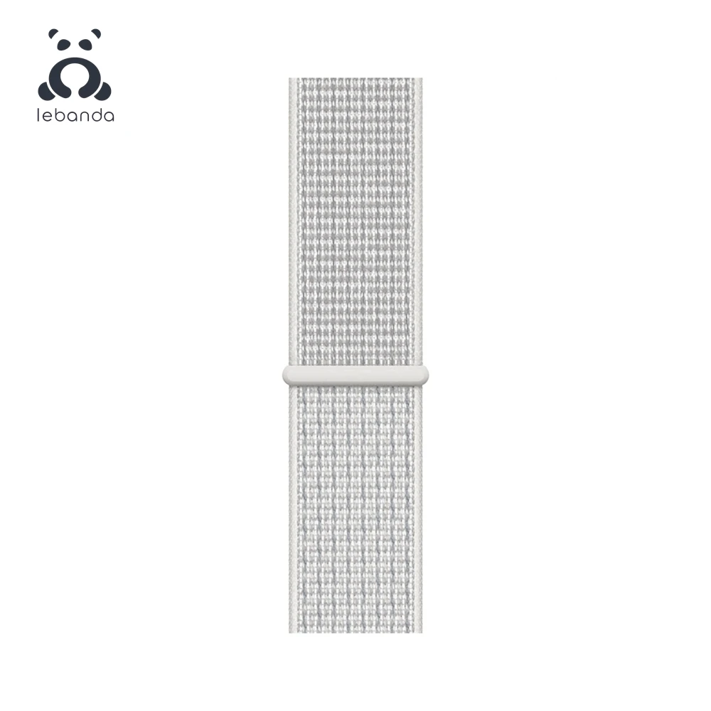 R Summit White Lebanda Sport loop для apple watch 5, 4, 3, 2, 1, ремешок для iwatch 38, 40, 42, 44 мм, тканый нейлоновый ремешок, Аляска, синий - Цвет ремешка: R Summit White