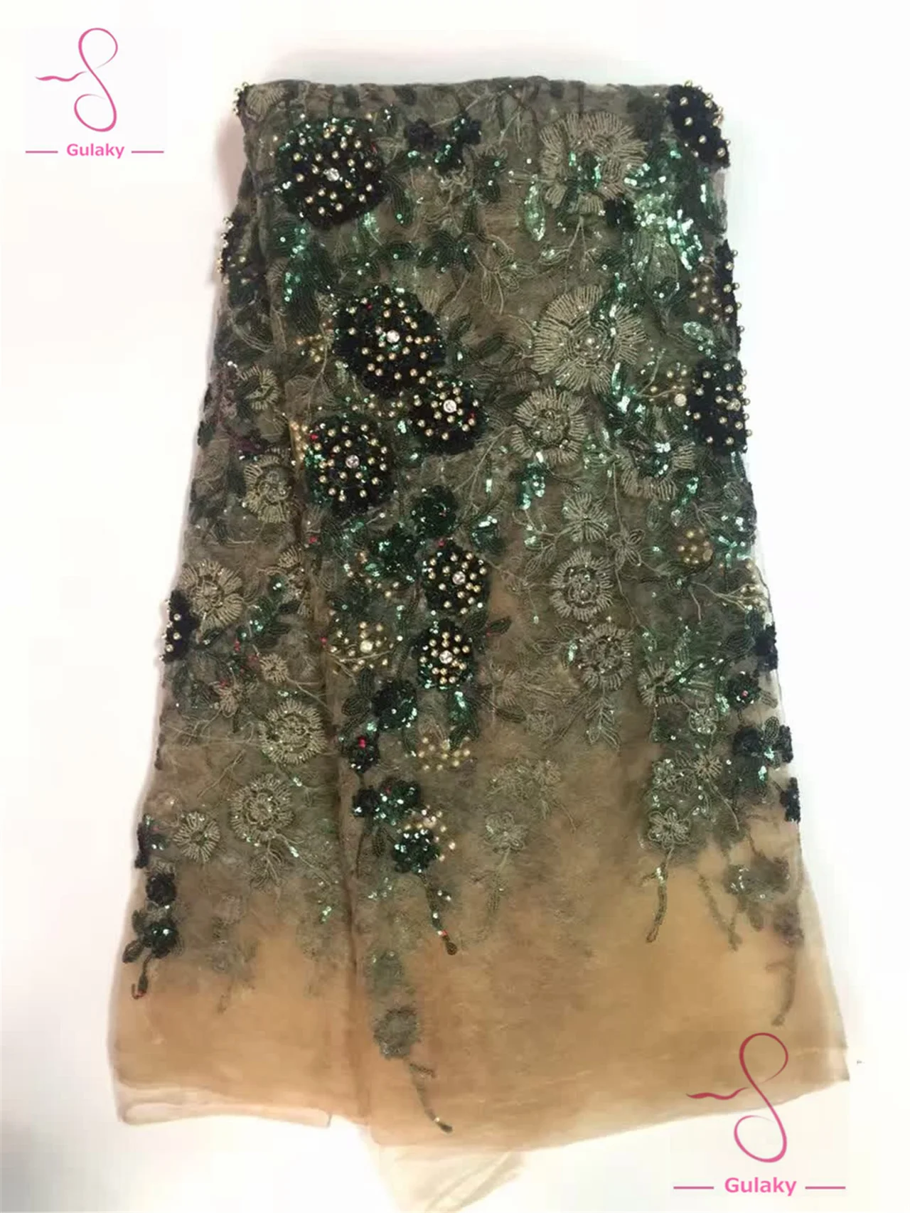 2018 Высокое качество оптовая продажа французский Тюль Ушко ручная вышивка ткани