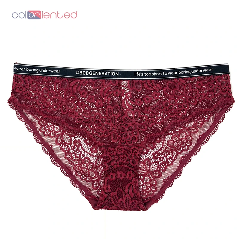Соблазнительные кружевные трусики COLORIENTED для женщин прозрачные женские