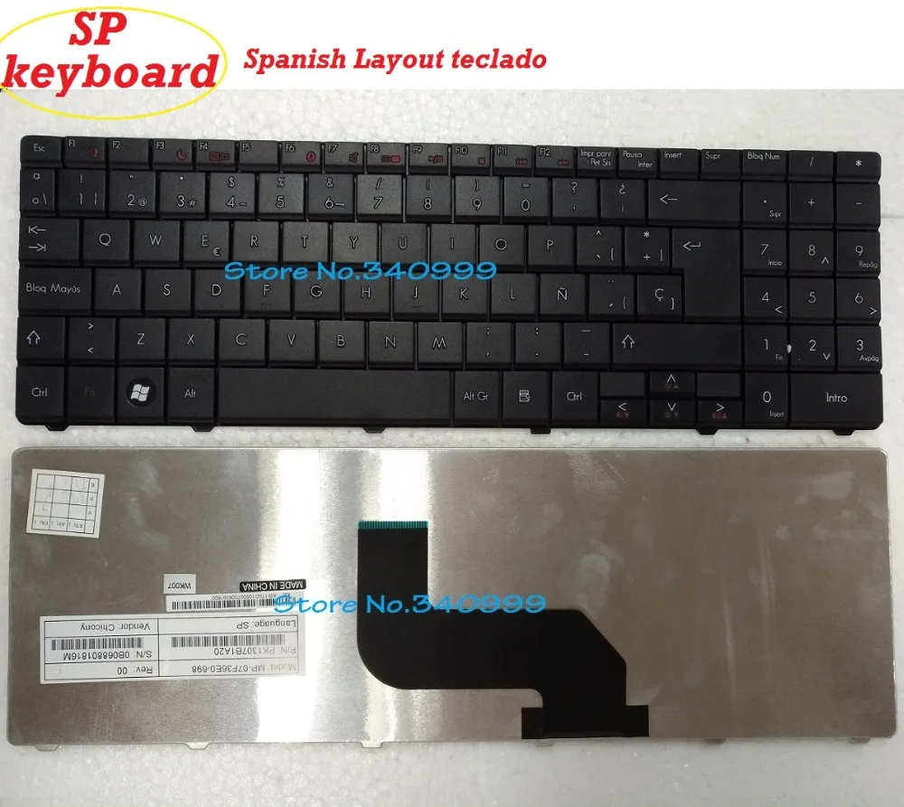 Новая клавиатура для Acer Aspire 5516 5517 5532 5732Z 5732ZG emachines E525 E527 E625 E627 E628 E630 E725 E727 V109902AK1 SP