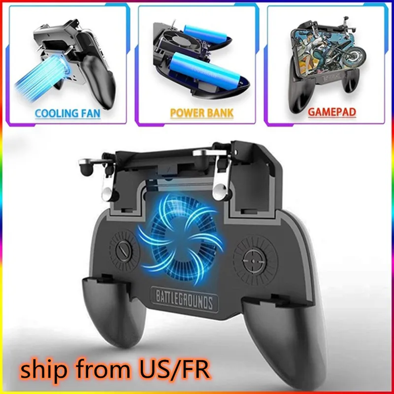 SR мобильный игровой геймпад кулер охлаждающий вентилятор Free Fire PUBG контроллер