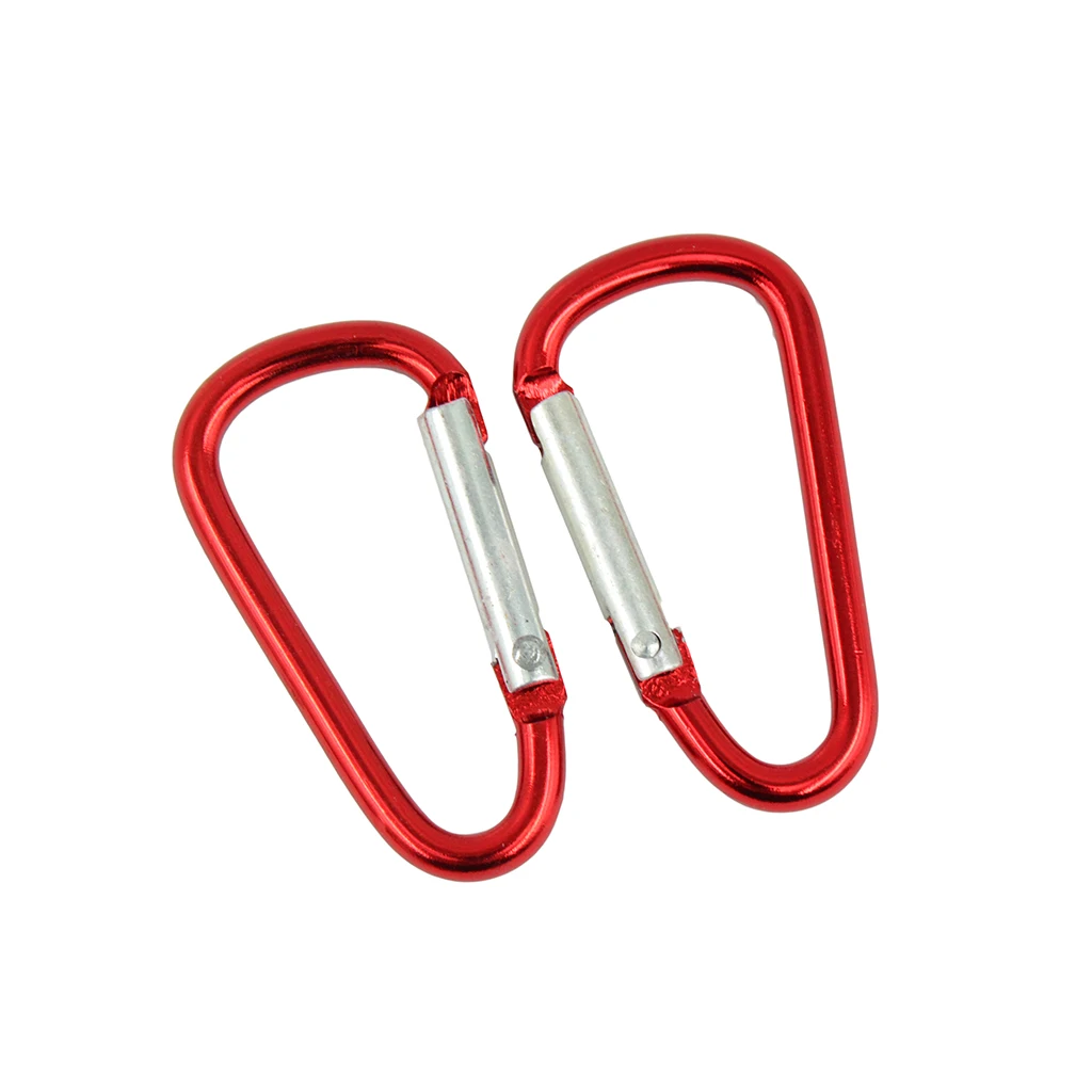Карабин из алюминиевого сплава мини D образное кольцо зажим для ключей крючок