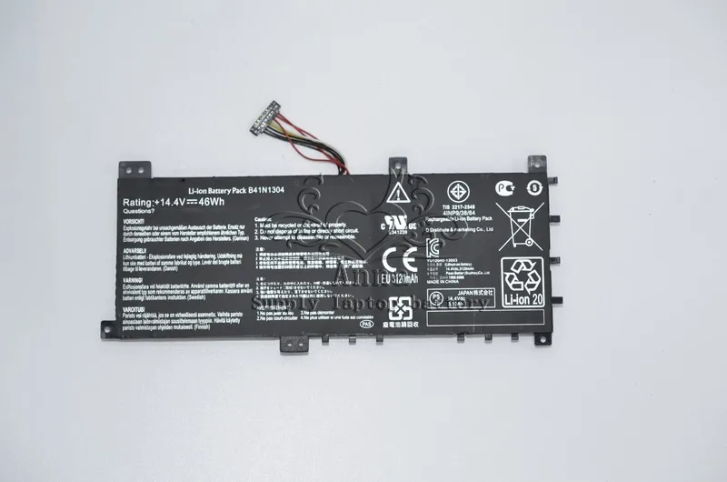 JIGU B41N1304 Оригинальный аккумулятор для ноутбука ASUS S451LAS451LA-DS51T-CAVivoBook V451LA VivoBook V451LA-DS51T