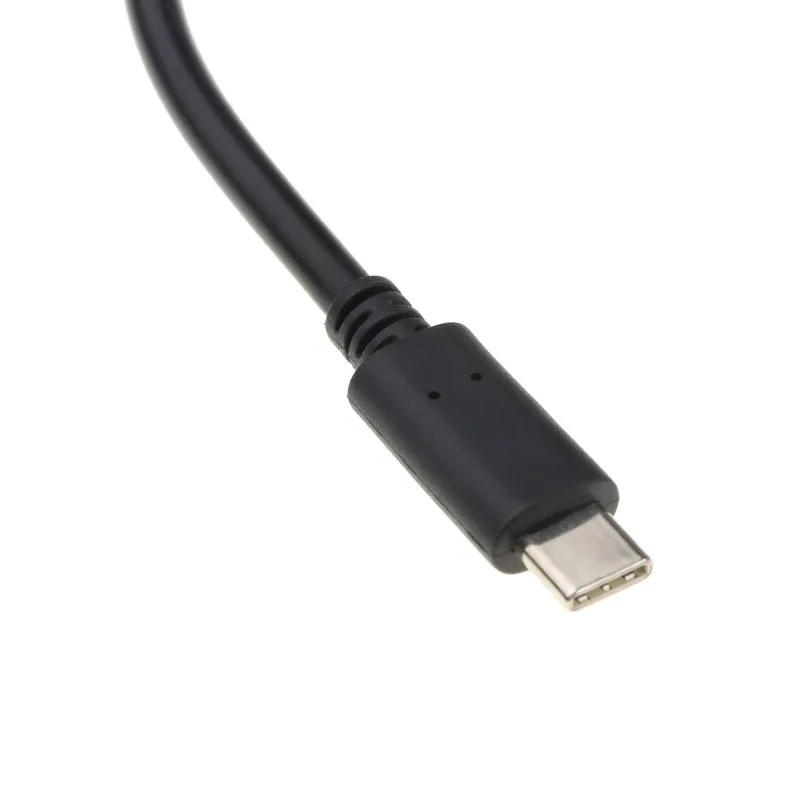 Kebidu USB 3 1 Тип C Male к женскому VGA Кабель-адаптер конвертер для Macbook 12 &quotкомпьютер