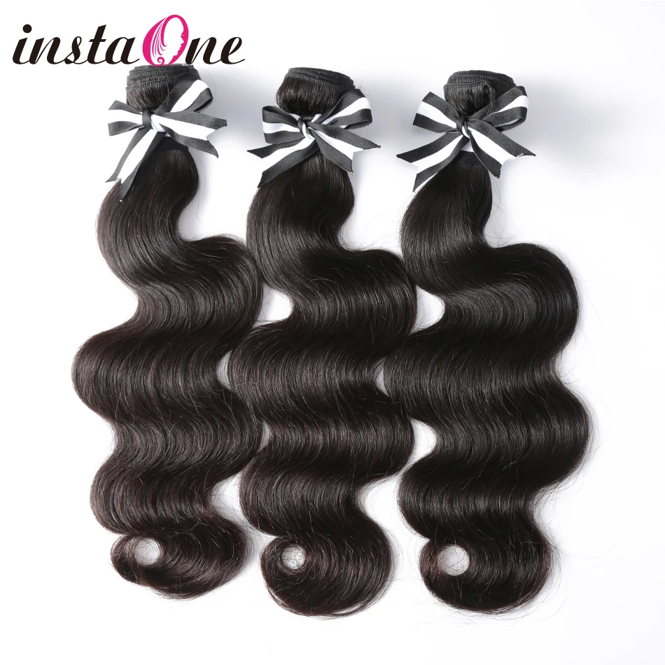 Instaone Hair 9A бразильские волнистые натуральные волосы человеческие волосы натуральные цветные бразильские волосы плетение пучков