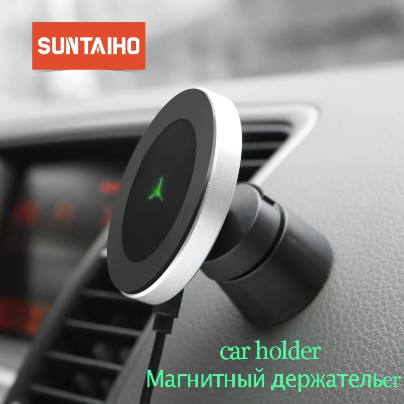 Магнитный держатель для телефона Suntaiho iphone x samsung s10 Xiaomi Автомобильный GPS Держатель