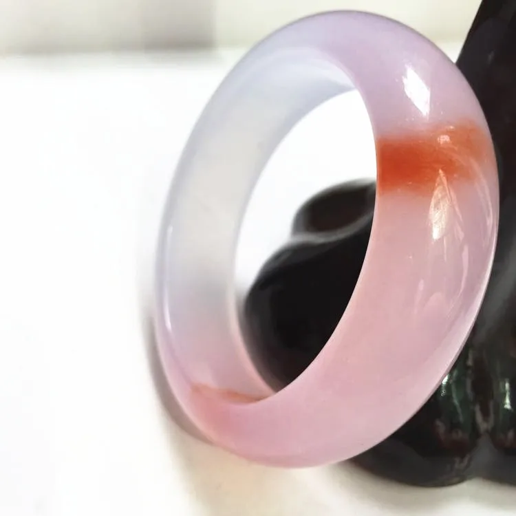 Xinjiang Pink Ice Jade Bracelet|bracelet bracelet|bracelet pinkbracelet jade |
