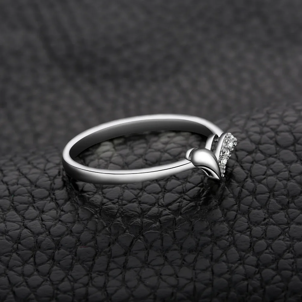 JewelryPalace сердечка фианитами кольцо стерлингового серебра 925 Обручальное best