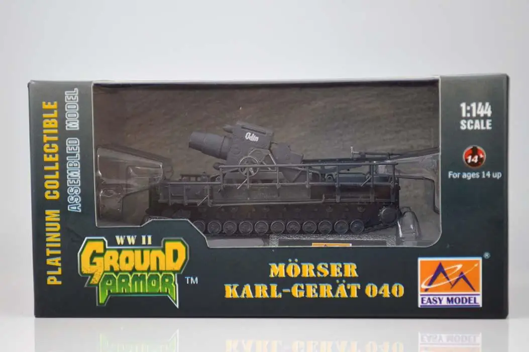 Пособия по немецкому языку morser Karl-Герат 040 Одина самоходный миномет 1/144 готовой easy