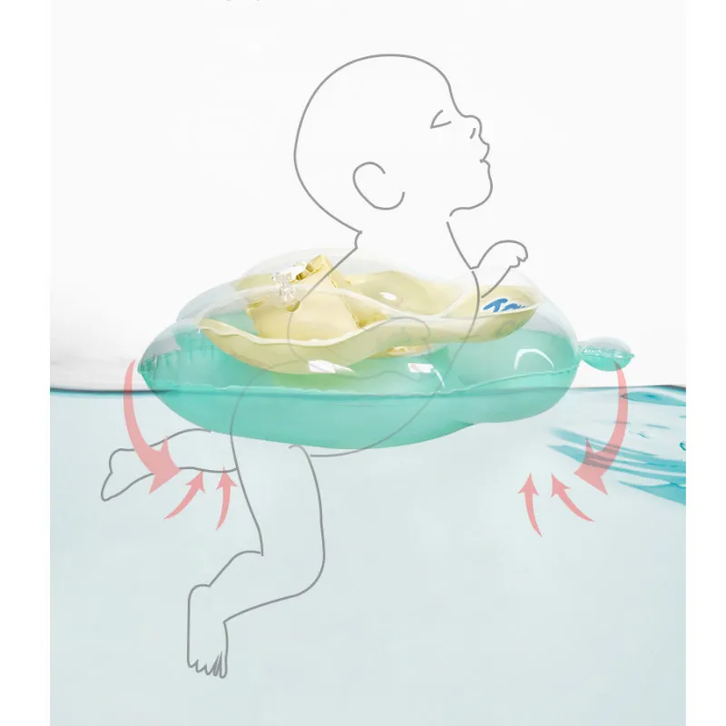 OLOEY Baby круг для плавания Плавающий надувной младенческой подмышки плавающие