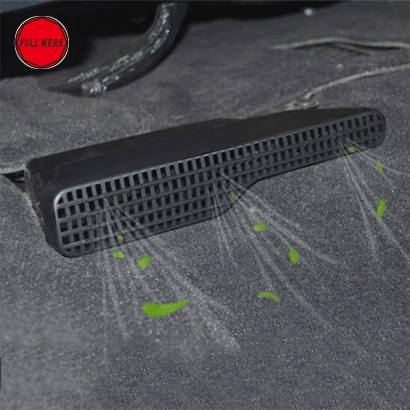 

1 Pair ABS Air Vent Dust Cover Under Seat Air Conditioner Protector Car Styling for VW Volkswagen Touareg 2011-2018 Accessories